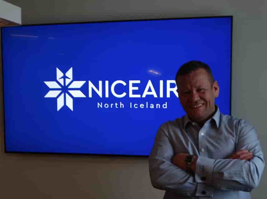 Thorvaldur Ludvik Sigurjonsson, le directeur général et fondateur de Niceair