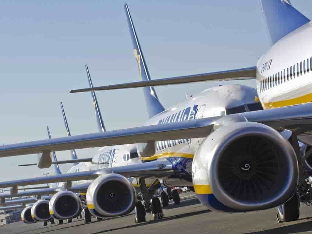 Ryanair dispose à présent d'une flotte de 455 Boeing 737 et 19 Airbus A320.
