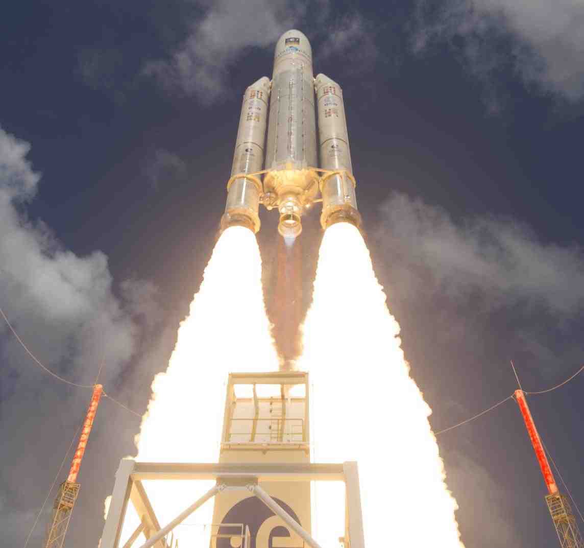 Premier lancement Galileo par Ariane 5, le 17 novembre 2016 (VA 233)