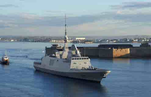 La première FREMM, l'Aquitaine, a été réceptionnée par la Marine nationale en 2012.