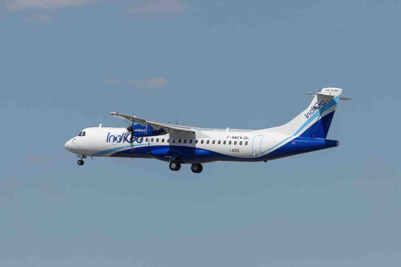 Le 1 000ème ATR 72 pour la compagnie aérienne indienne IndiGo.