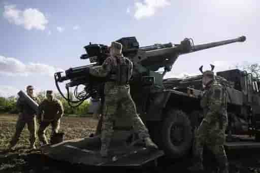 CAESAr ukrainien en action.