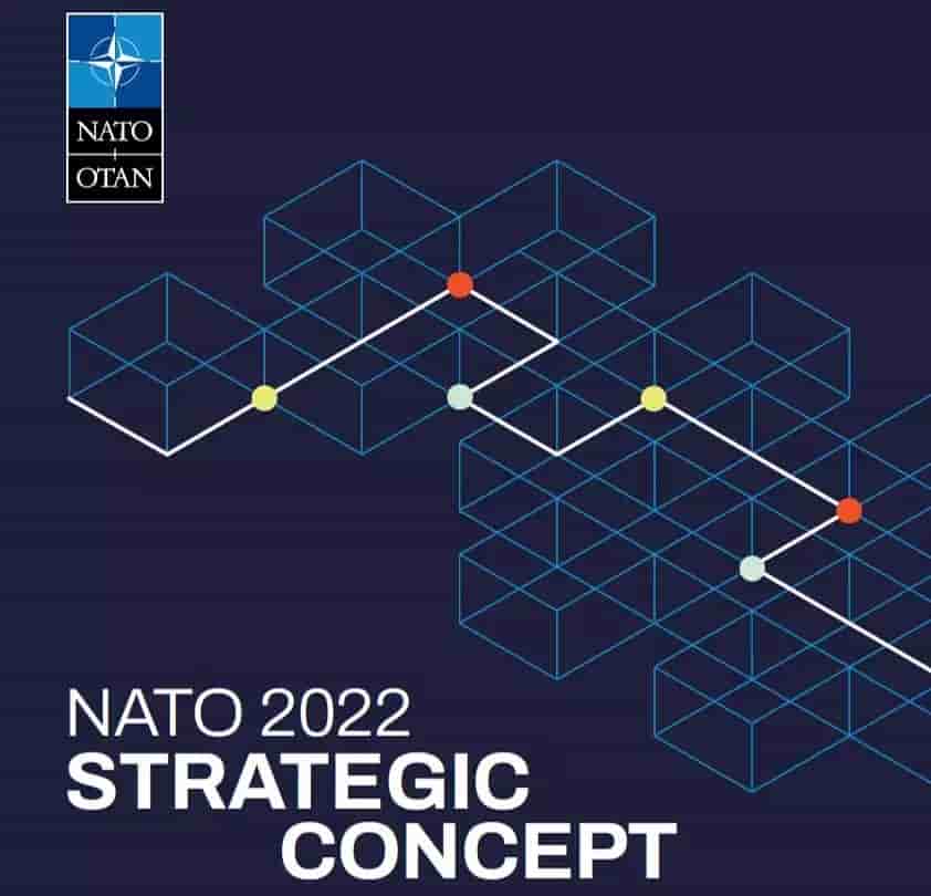 Page de garde du nouveau Concept Stratégique 2022 de l'OTAN.