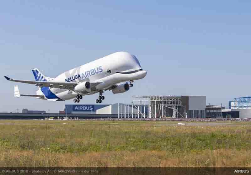 BelugaXL first flight.