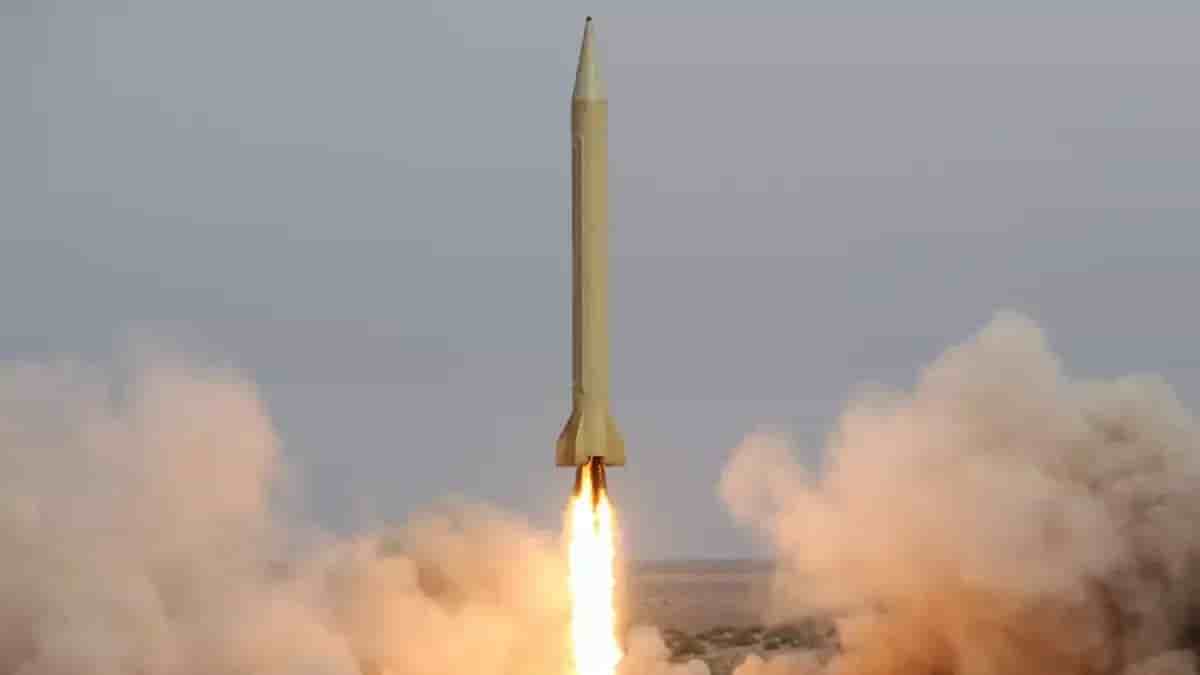 Le missile balistique Shahab 3, testé en 2006 par l'Iran.