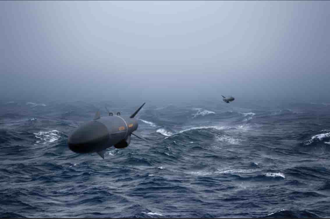 RBS15 Gungnir anti-ship missile.