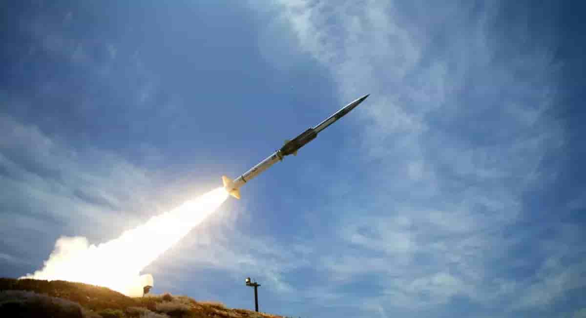 Photo du 100ème lancement du missile GQM-163A "Coyote", reprenant les caractéristiques de missiles anti-navires.