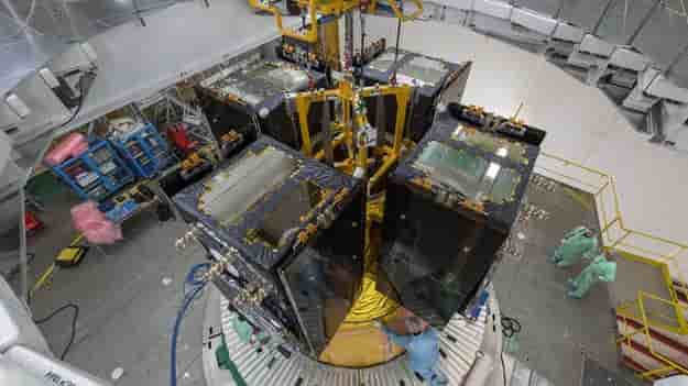 Galileo satellites on Ariane 5.