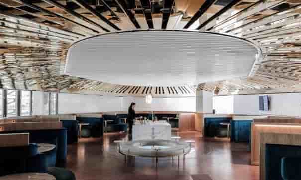 Le "Balcon" : Salon business d'Air France au terminal 2E