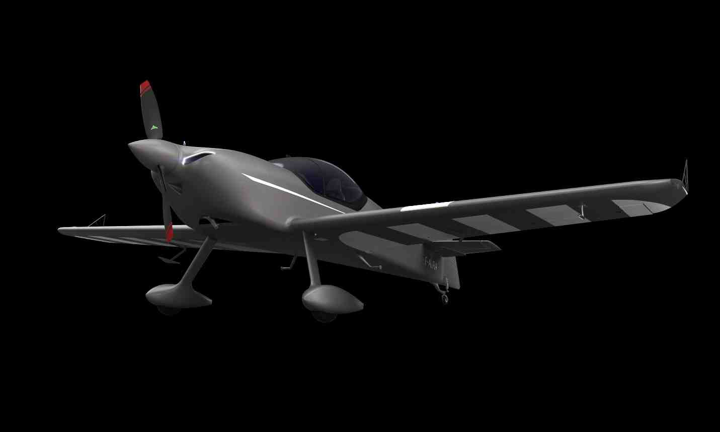 L'Integral R, premier avion d'Aura Aero, pourra supporter des facteurs de charge de +9/-9 g
