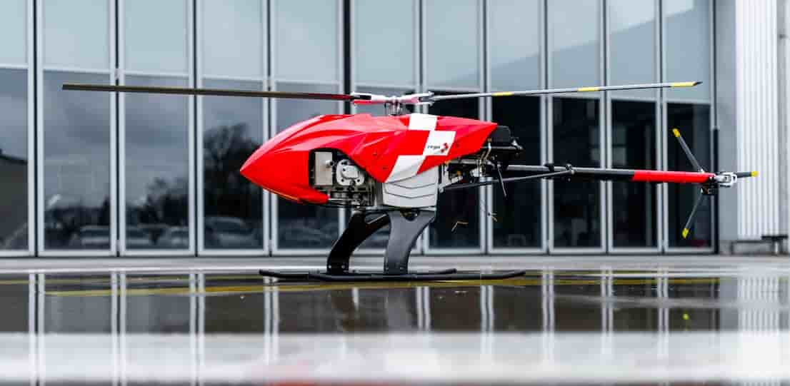 La Rega dévoile son drone multirotors.