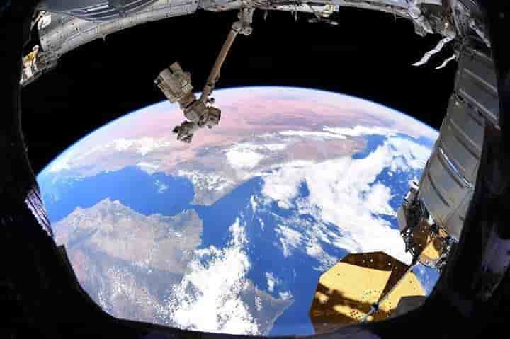 Le détroit de Gibraltar récemment photographié depuis l'ISS par l'astronaute allemand Alexander Gerst