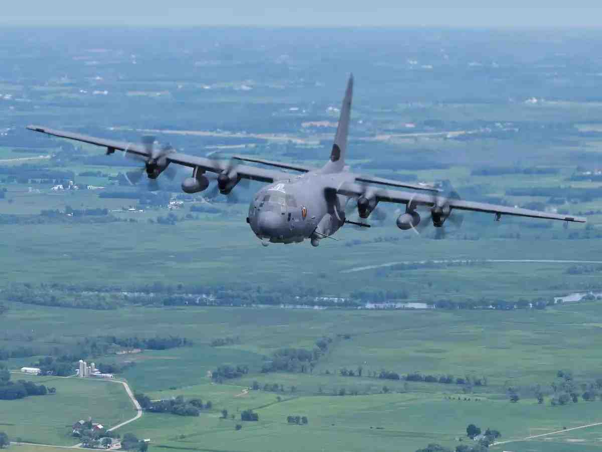 AC-130J Ghostrider durant EAA AirVenture Oshkosh 30 juillet 2021.