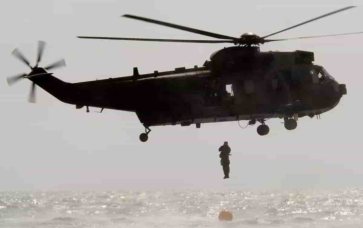 WS-61 Westland Sea King de la Royal Navy.