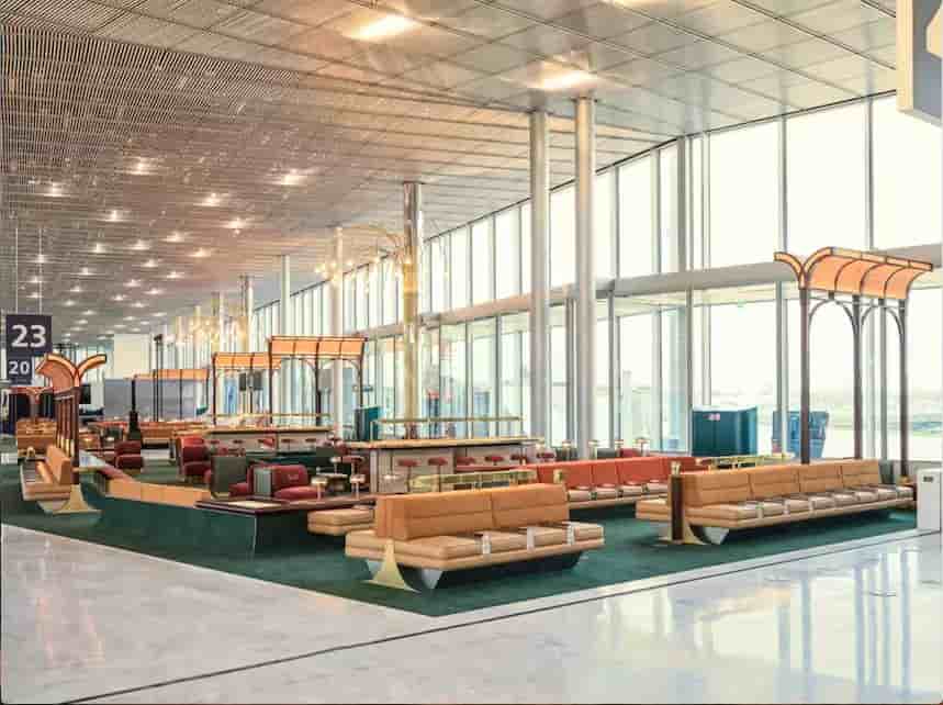 La nouvelle salle d'embarquement internationale du terminal 1 de Roissy CDG