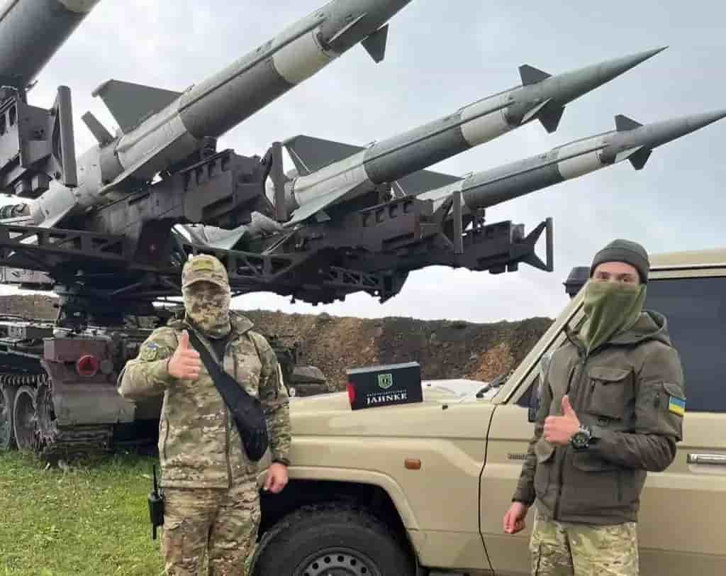 S-125M Newa SC polonais livré secrètement à l'Ukraine.
