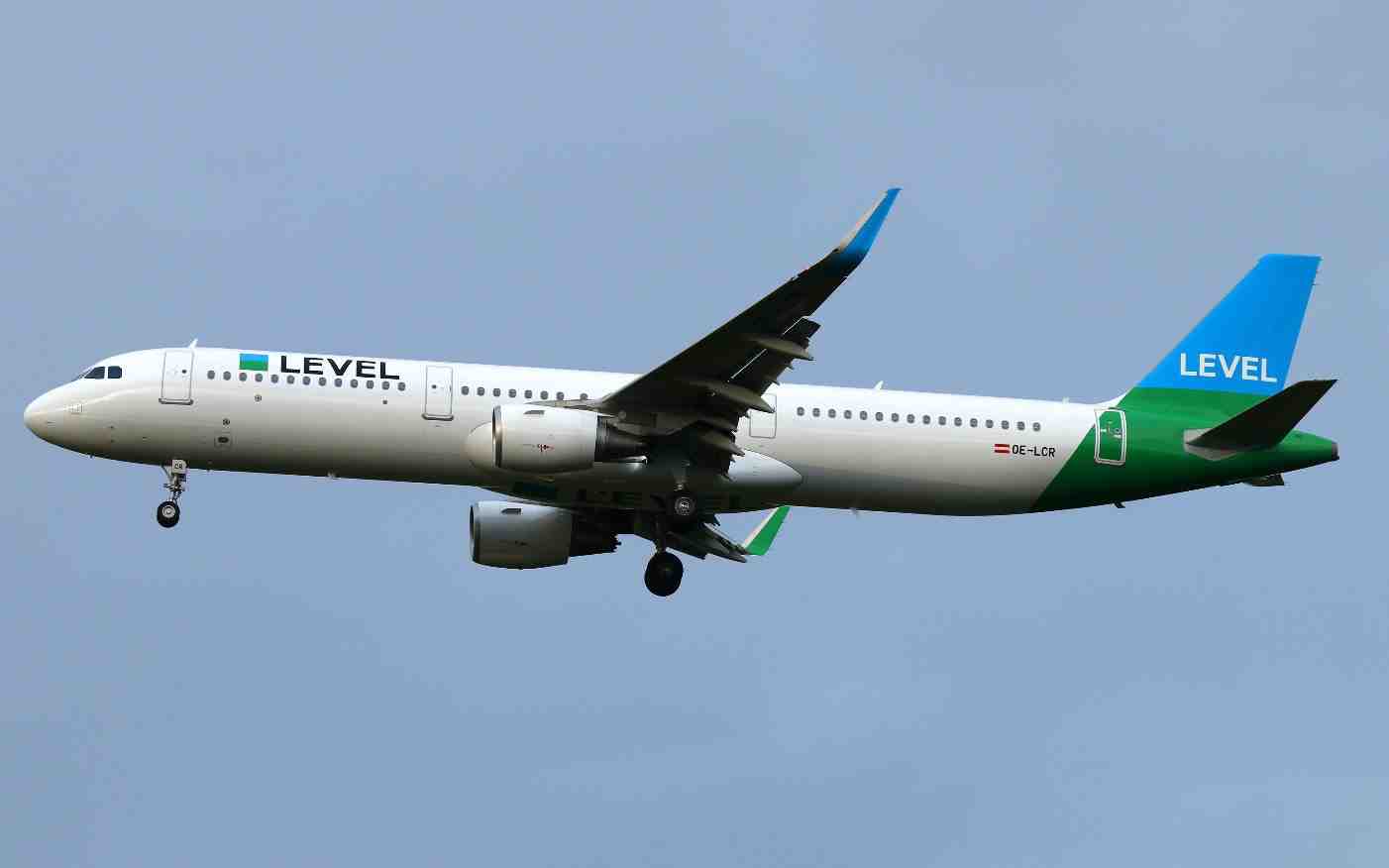 Un A321 de la compagnie LEVEL