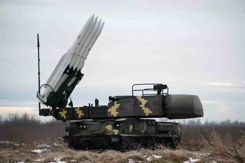 Buk-M1 ukrainien (TELAR).