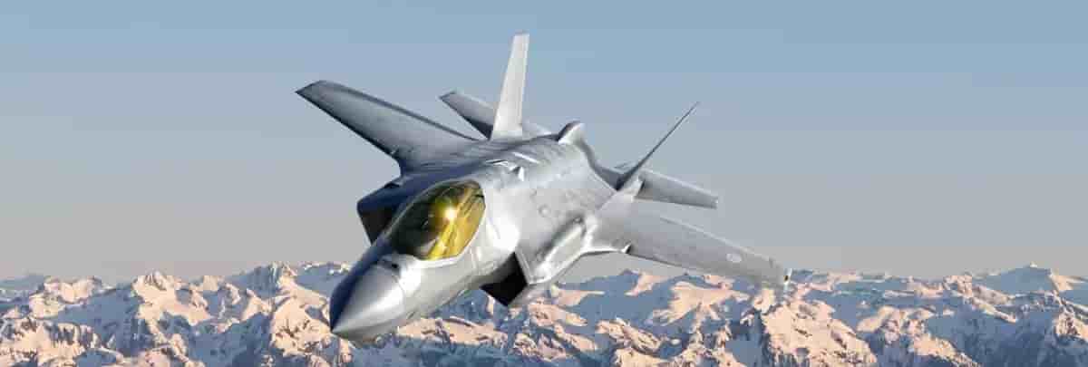 Représentation du futur F-35A canadien.