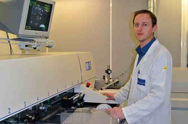 Quentin Descamps est technicien industrialisation, méthodes et procédés chez Microtec.