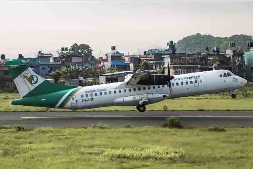 Un ATR 72-500 de Yeti Airlines