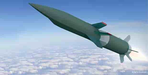 Artist’s concept of Hypersonic Air-breathing Weapons Concept (HAWC) vehicle