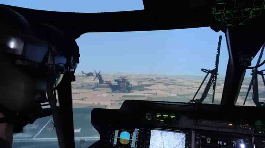 Indra_NH90 simulator