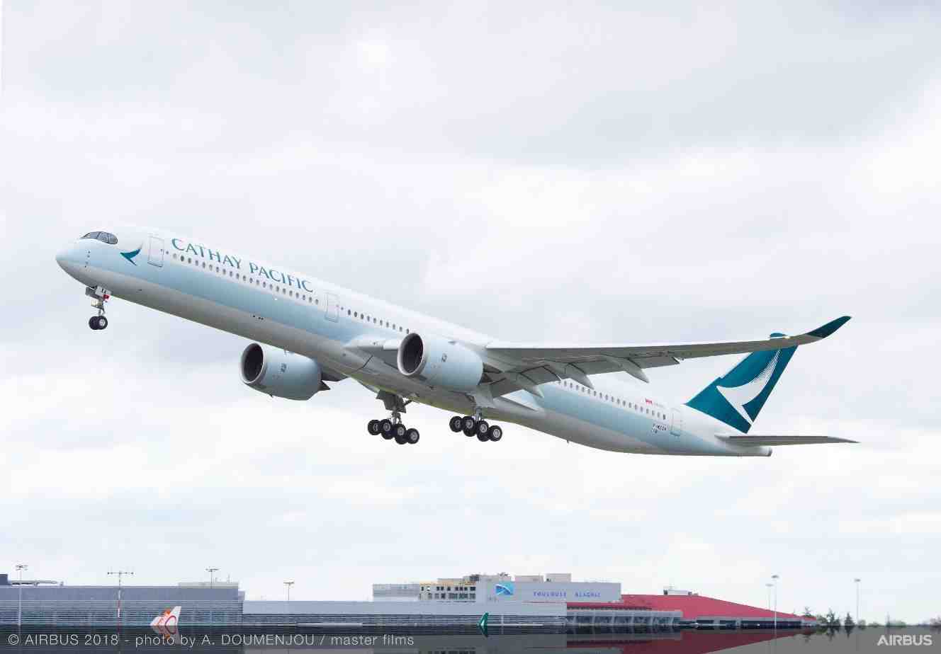 Cathay Pacific A350-1000.