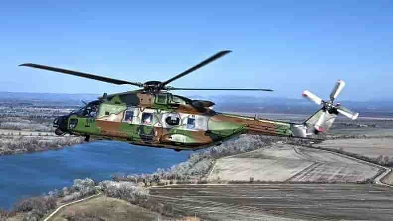 Premier vol d'un NH-90 de l'ALAT avec un moteur utilisant un biocarburant à 84 %.