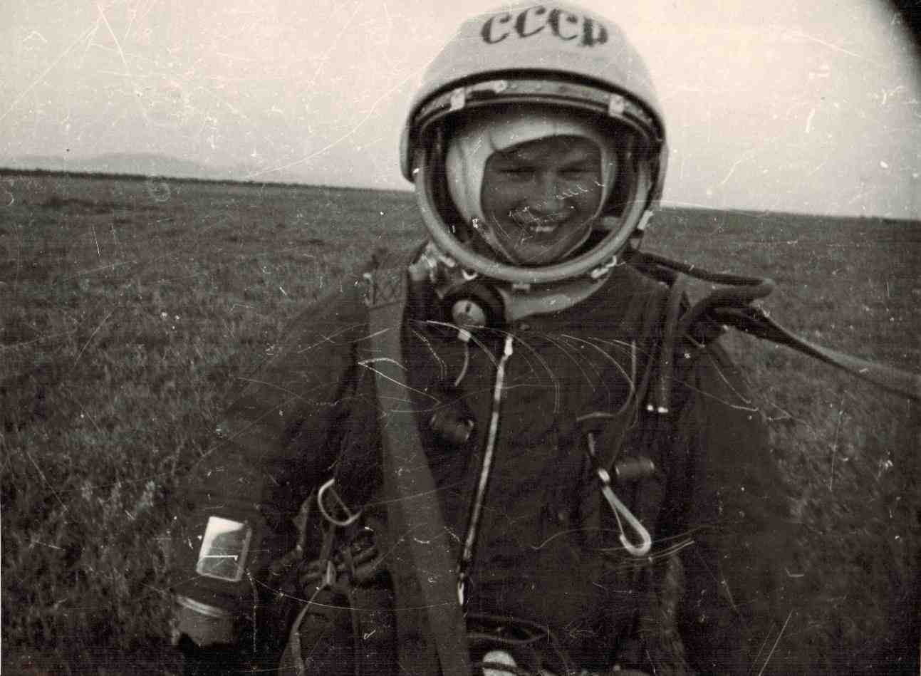 Valentina Terechkova à l'entraînement en 1963