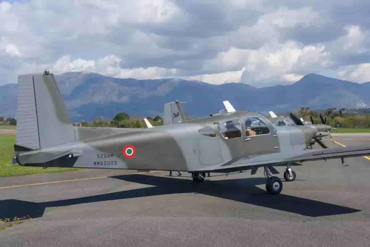 S-208M, dénommé U-208A au sein de l'Aeronautica Militare.