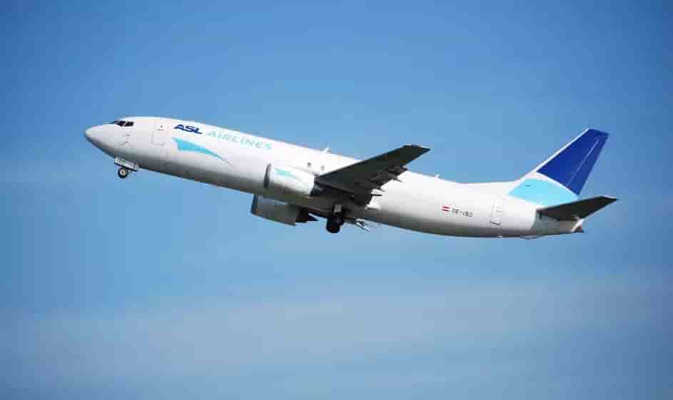 Un Boeing 737 d'ASL Airlines
