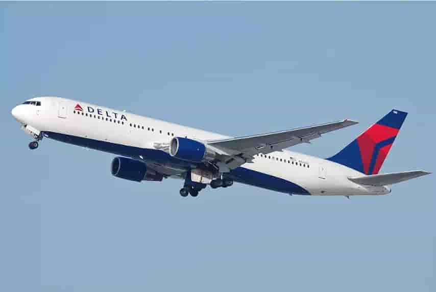 Un Boeing 767-400 de Delta