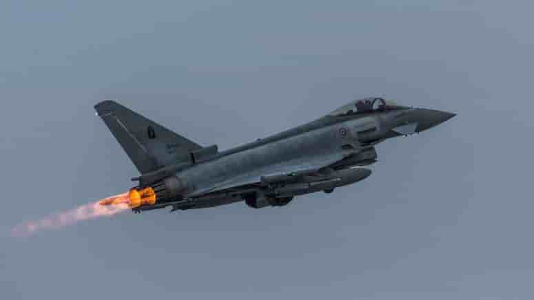 Des Eurofighter italiens participent à la protection de l'espace aérien du Monténégro.