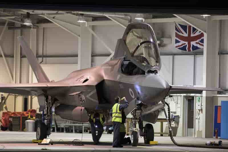 British F-35B at RAF Marham.