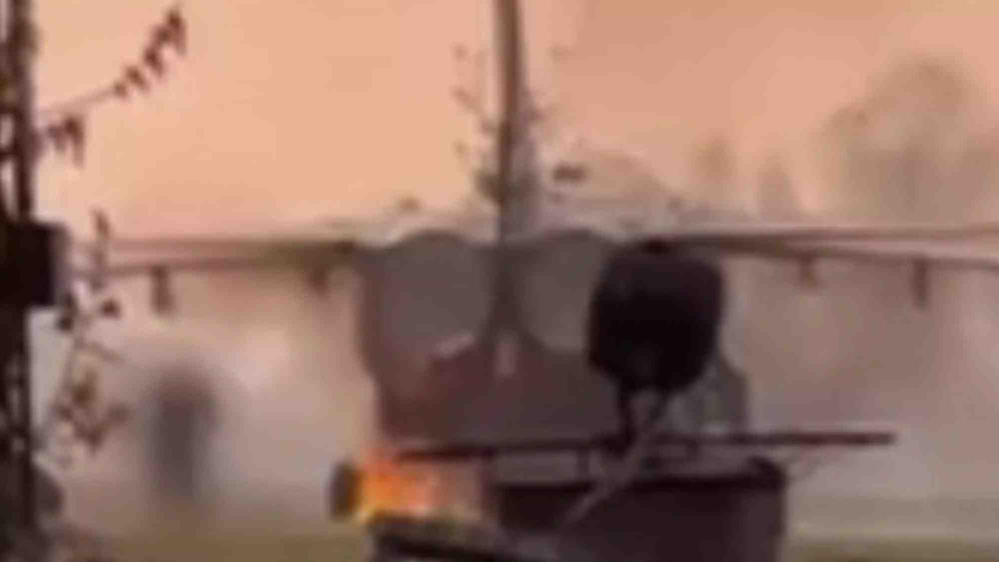Sabotage d'un Su-24 Fencer russe.