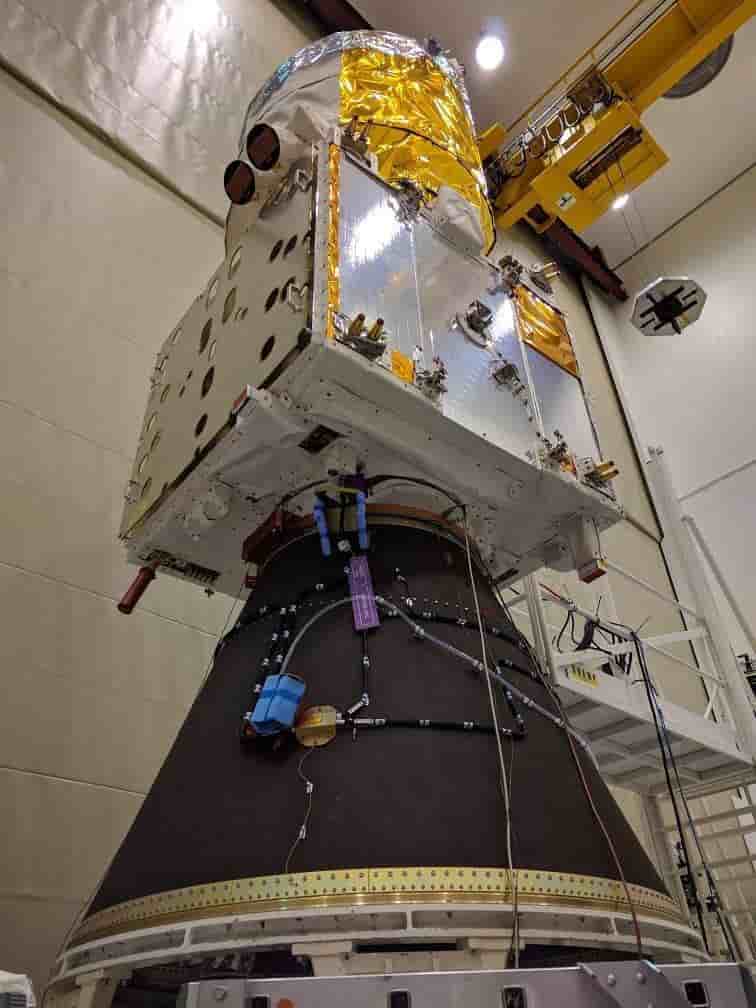 Aeolus satellite.