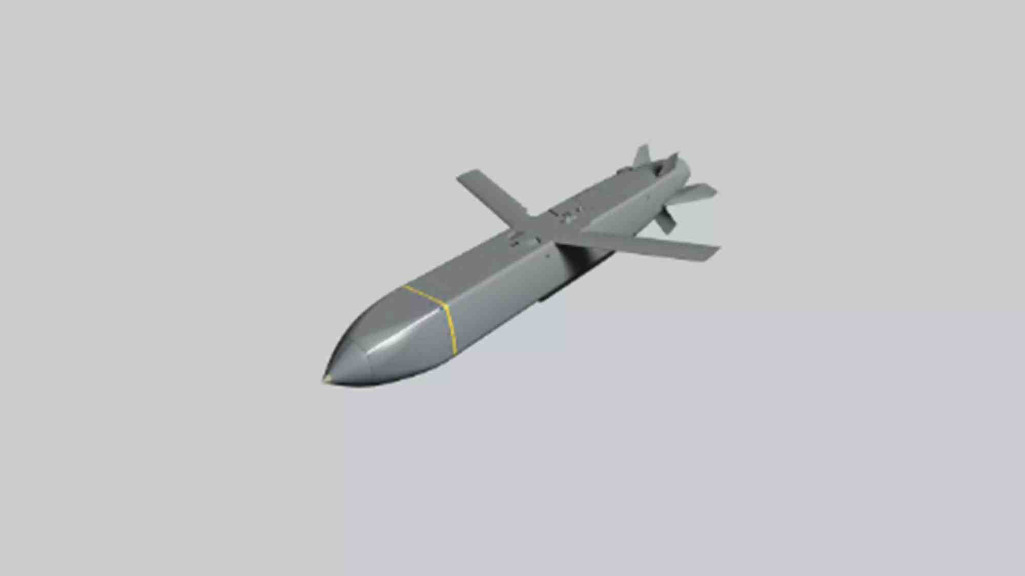 Représentation du missile air-sol Storm Shadow/SCALP.