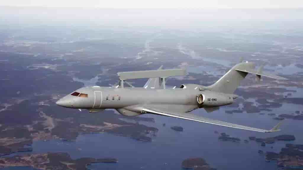 Avion de guet aérien avancé et de commandement GlobalEye.