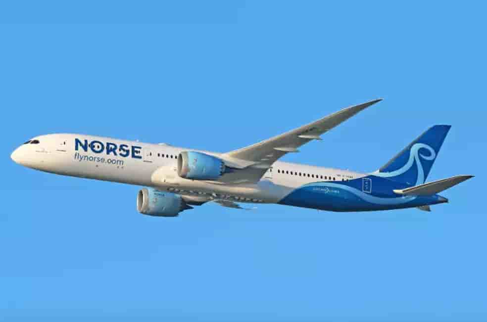 Un Boeing 787 de Norse Atlantic Airways