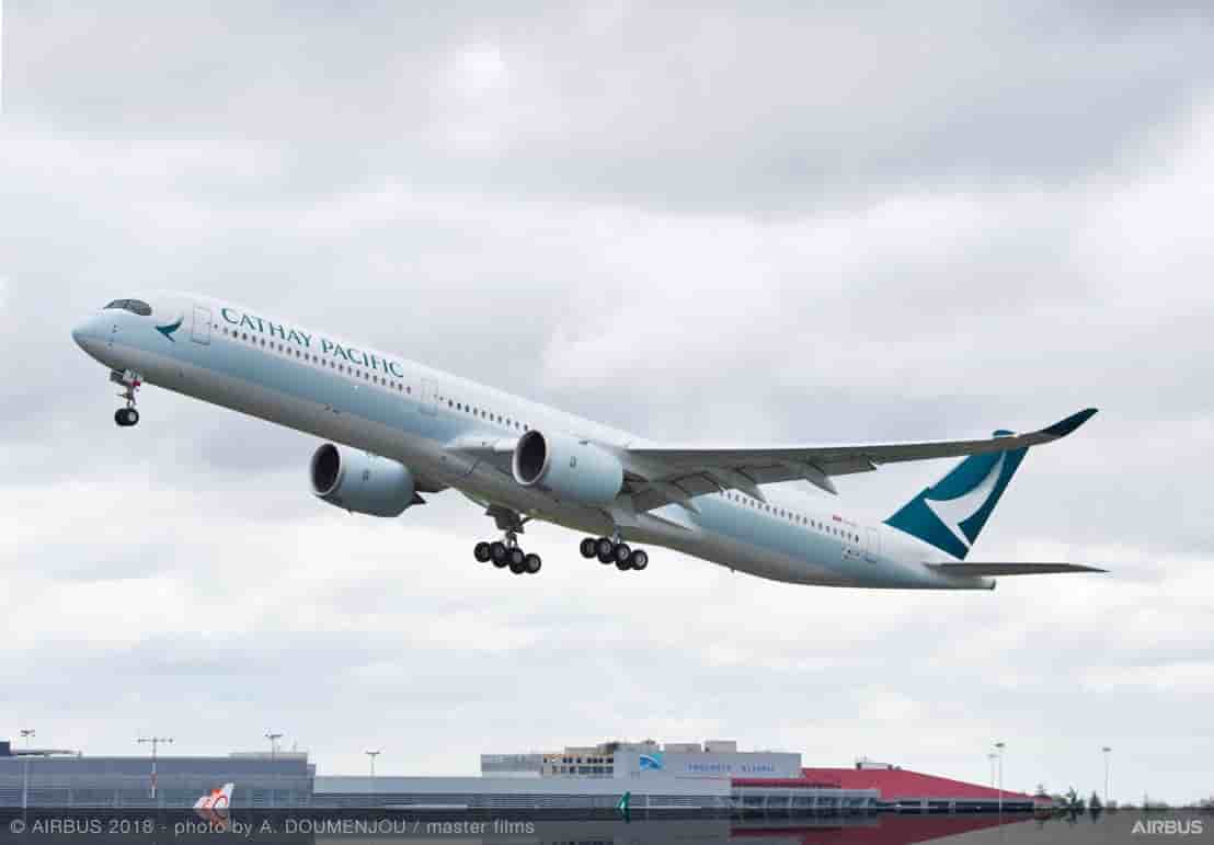 Cathay Pacific A350-1000.