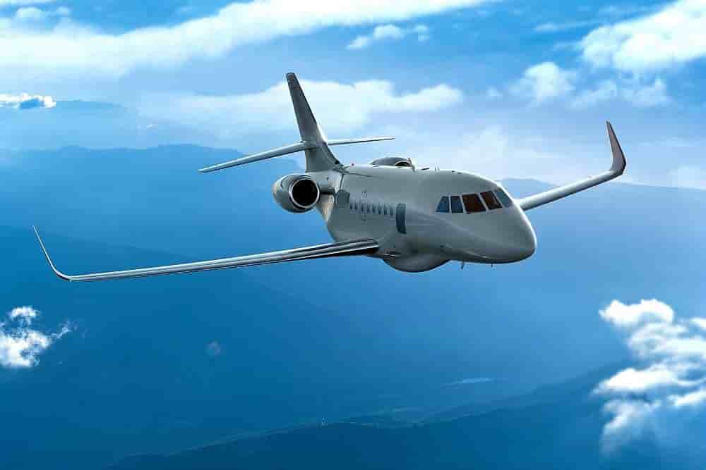 Falcon 2000 MRA.