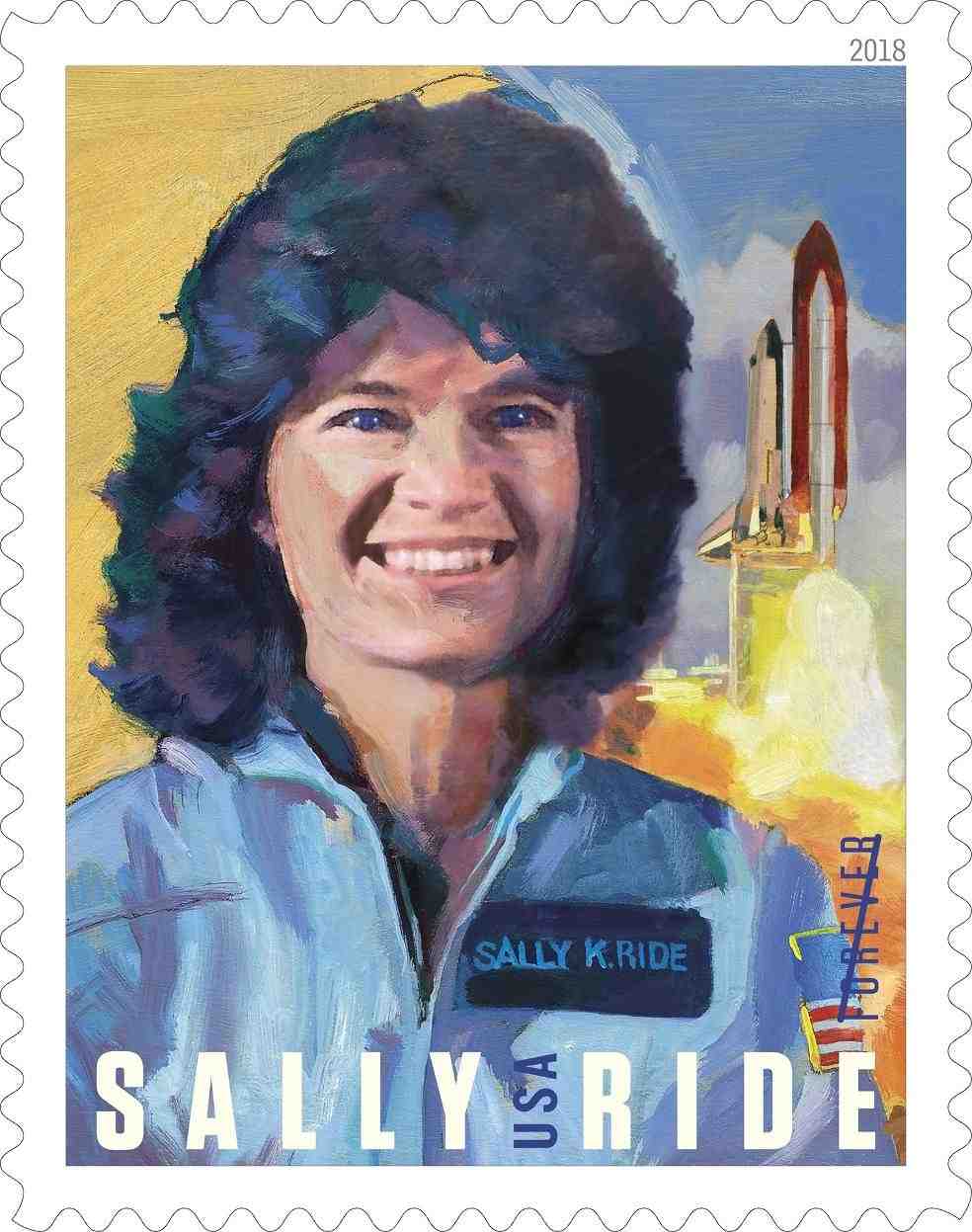 Unvisuel réalisé à partir du portrait officiel de l'équipage de la mission STS-7.