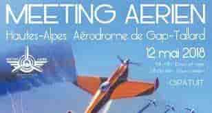 Affiche du meeting aérien de Gap-Tallard