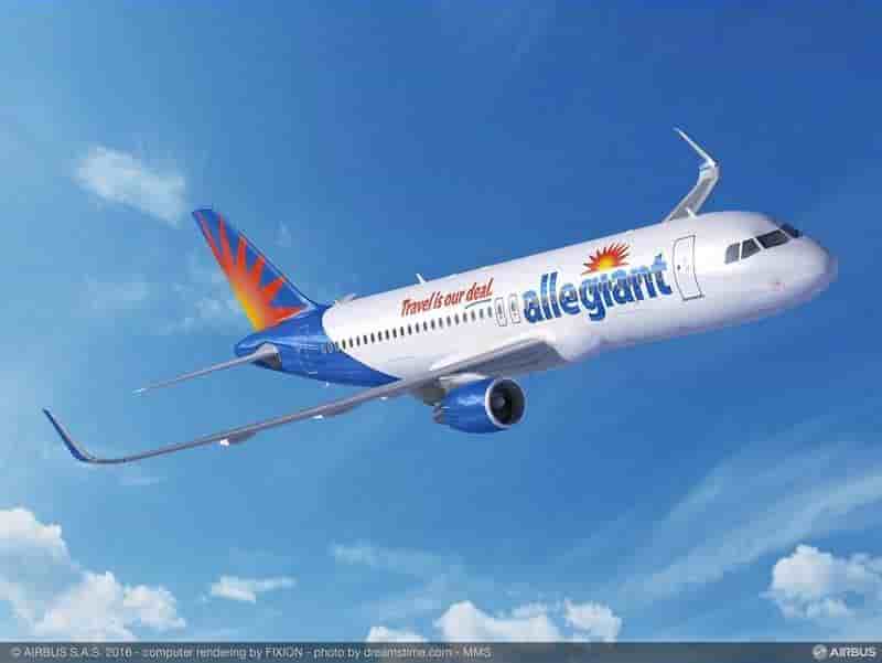 Allegiant A320.