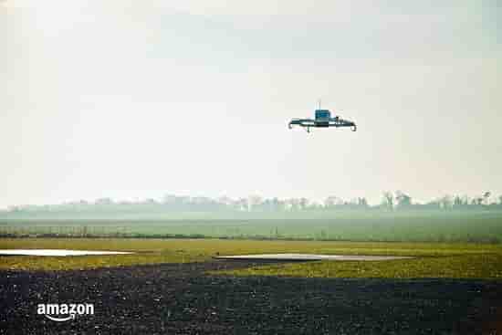 Amazon mène déjà des expérimentations de livraisons par drones aux Etats-Unis.