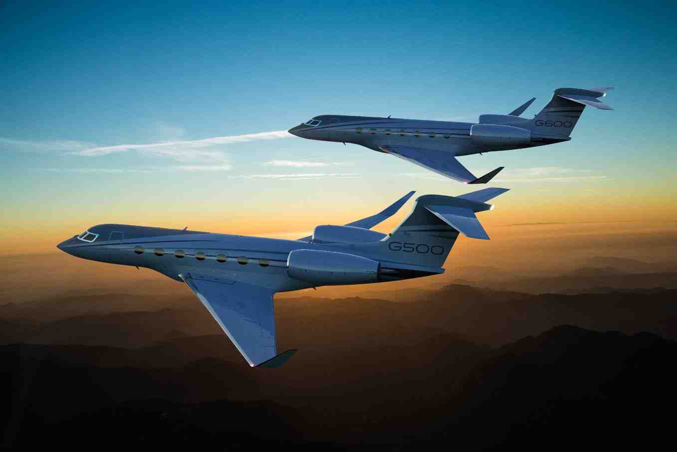 Les Gulfstream G500 et G600 ont effectué un record de traversée transpacifique le 20 avril 2018.