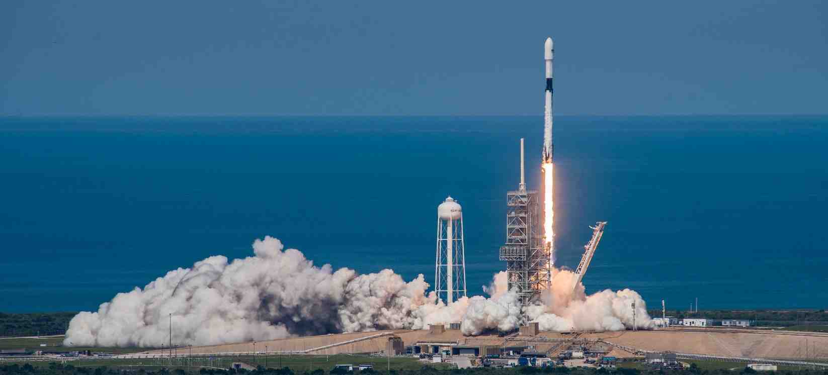 Falcon 9 Block 5 lift-off.