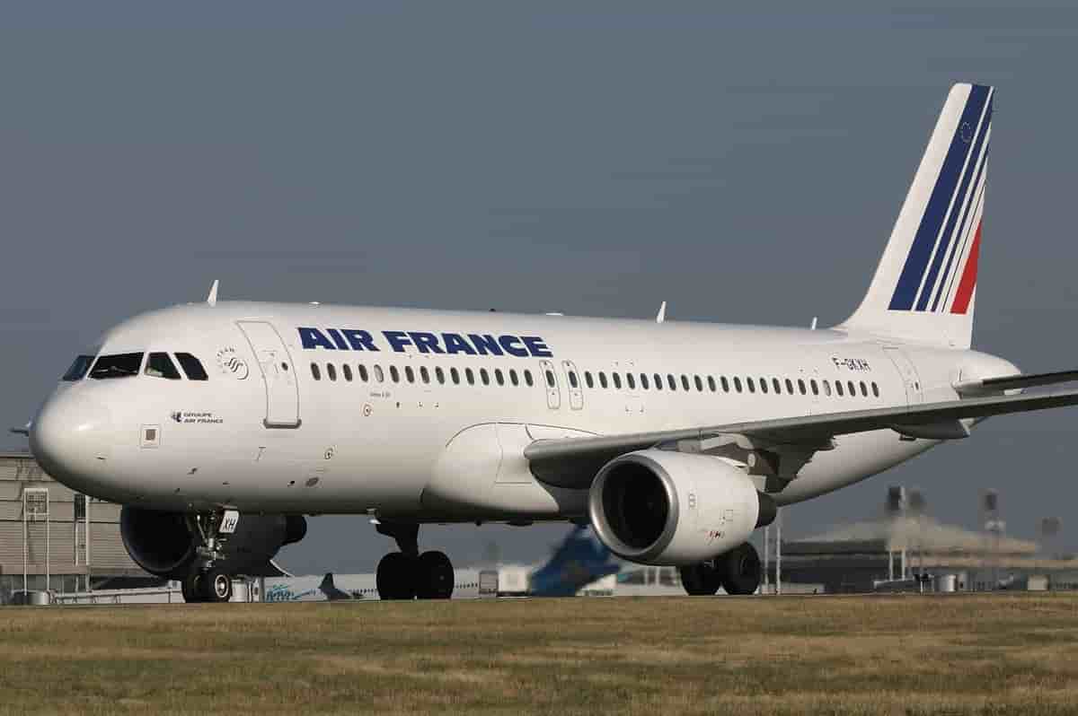 Un Airbus A320 d'Air France