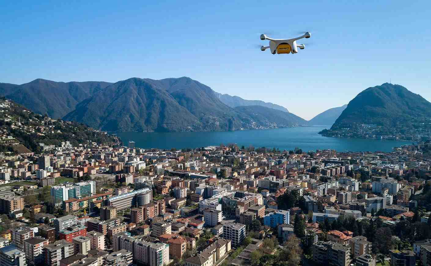 La poste a repris ses livraisons avec des drones Matternet.